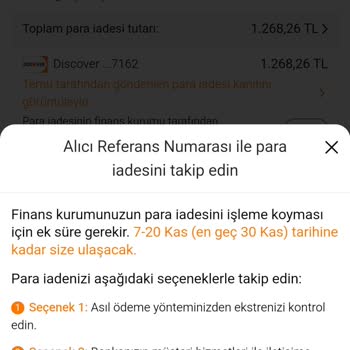 İptal Edilen Alışverişin Para İadesi Sorunu
