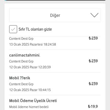 Vodafone'dan Habersiz Abonelik Ve Fatura Şoku!