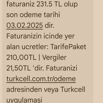 Turkcell'den Kullanılmayan Ay İçin Haksız Fatura