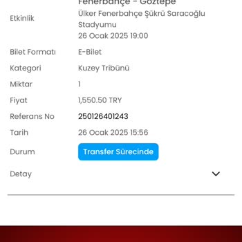 Maç Bileti Yüklenmedi: Acil Çözüm Bekliyorum