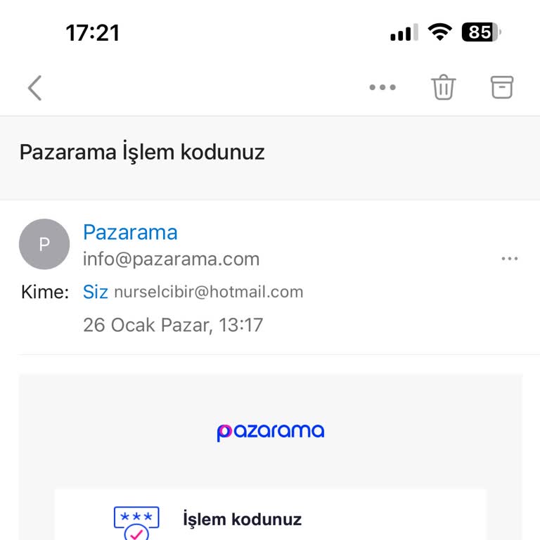 İzinsiz Gönderilen İşlem Kodları Ve Mail Kullanımı