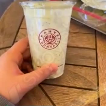 Kahve Dünyası'ndan Fıstıklı Latte Aldım, Buz Geldi!