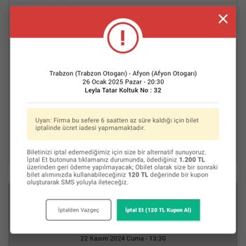Öğrenci Bütçesine Ağırlık: İptal Edilen Biletin İadesi Reddedildi