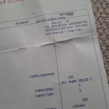 Acil Serviste Bekleme Süresi Ve Ücretlendirme Sorunu