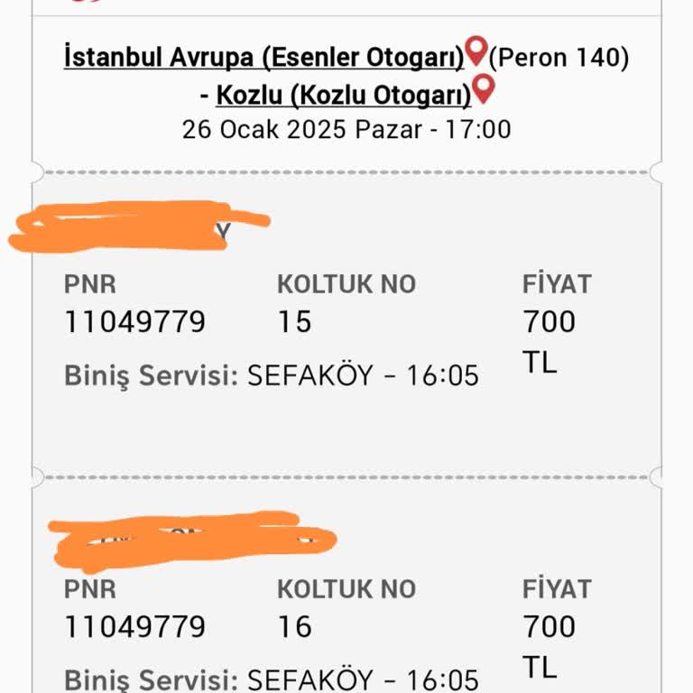 Kale Seyahat İle Yaşanan Servis Mağduriyeti