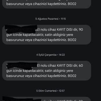 Kaçak Telefon Ve Kayıp Kayıt Sorunu
