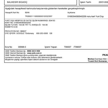 QNB Finans Kartımdan İzinsiz Para Çekimleri