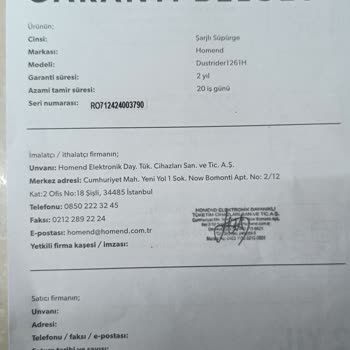 A101'den Aldığım Süpürge Hayal Kırıklığı Yarattı