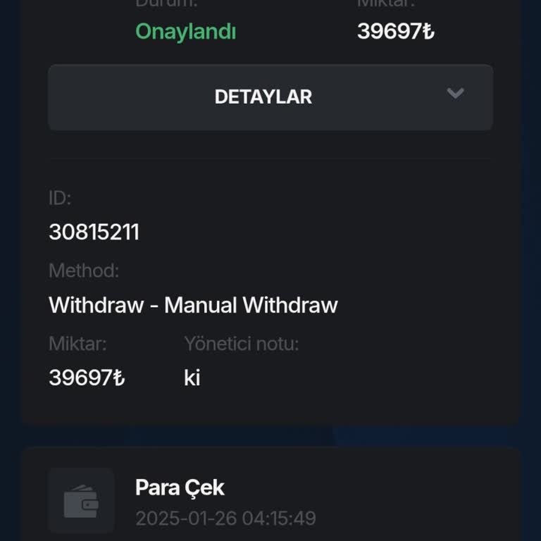 Kazancım Haksızca Silindi!