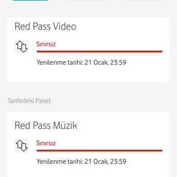 Vodafone Red Kampanyası Ve Yanıltıcı Veri Kullanımı