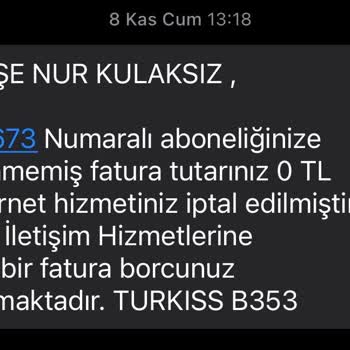 Abonelik İptalinde Sürekli Ücret Talebi Ve Kötü Müşteri Hizmetleri