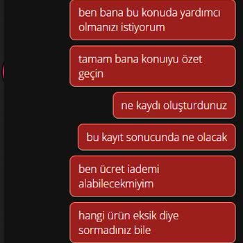 Eksik Ürün Teslimatı Ve Kötü Müşteri Hizmeti Deneyimi