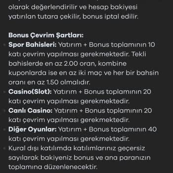 Sahabet'te Yanıltıcı Bonus Şartları Ve Mağduriyet