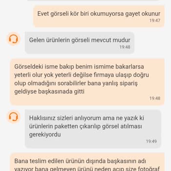 Yanlış Sipariş Ve Yetersiz İade Süreci
