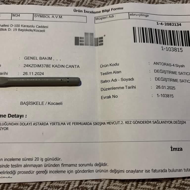 Elle Ayakkabı Çanta Mağazasında Hayal Kırıklığı