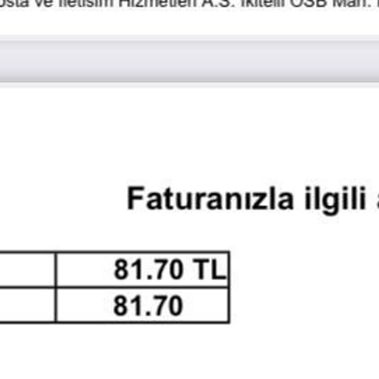 Yanlış Faturalandırılan Mobil Ödeme Ücreti Sorunu