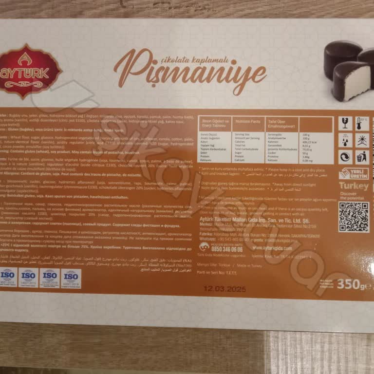 Aytürk Gıda Pişmaniye Bayattı!