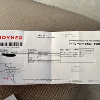 Boyner'den Aldığım Harley Botun Kalitesizliği Ve Yanlış İnceleme Süreci