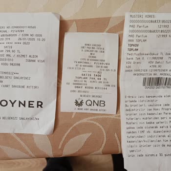 Boyner Mağaza Sorumlusunun Yanıltıcı Tavrı