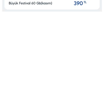 Turkcell Büyük Festival 60 Paketinde Beklenmedik Fiyat Artışı!