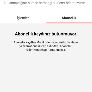 Vodafone'dan Onaysız Hizmetler Ve Eksik Bilgilendirme Mağduriyeti