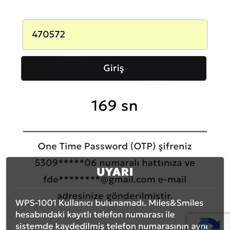 My Pass Giriş Sorunu: WPS-1001 Hatası