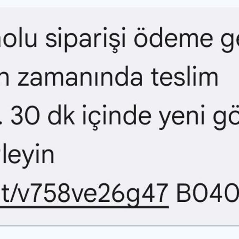 Erzincan Şubesinin Teslimat Sorunu Ve Müşteri Hizmetleri İletişimsizliği