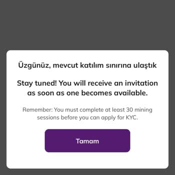 Pi Network'te KYC Sınır Sorunu