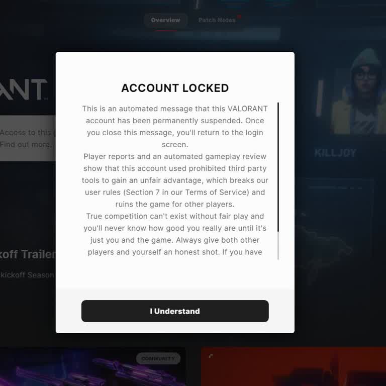 Valorant Banned My Account for Third-Party Software but I Did Nothing Wrong