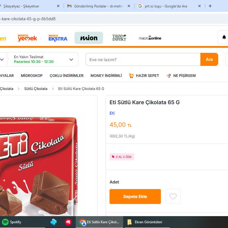 Migros'ta '3 Al 2 Öde' Kampanyası Sorunu: İndirim Nakit Olarak İade Edilmiyor!