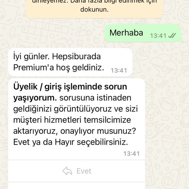 Hepsiburada'da Çözülemeyen Üyelik Sorunu