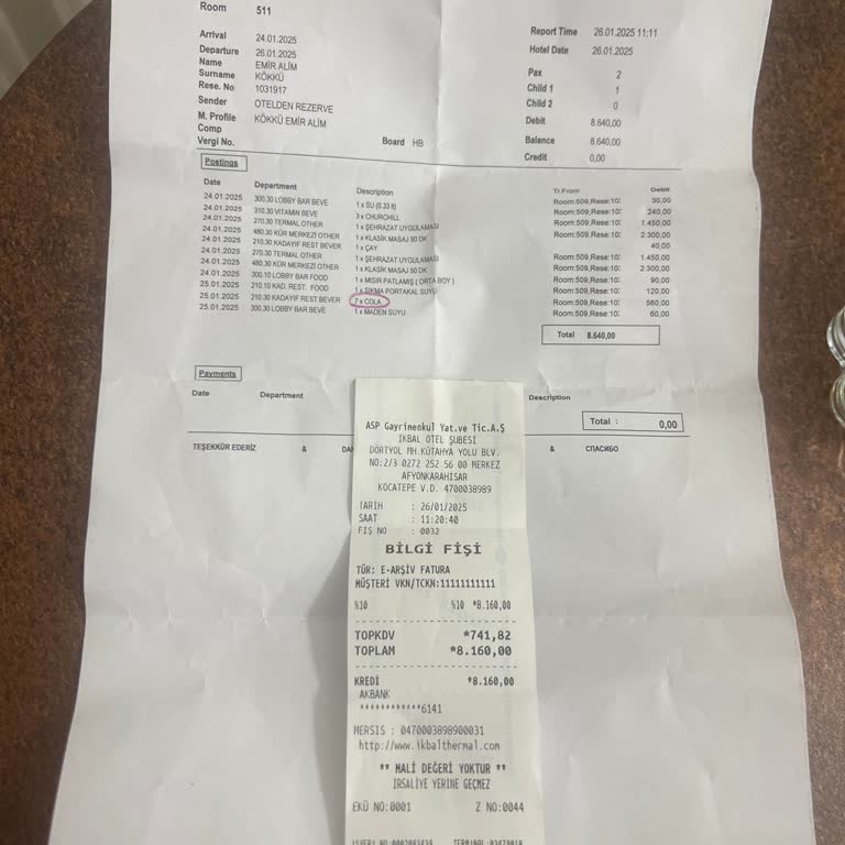 Hatalı Adisyon Ve Yanıltıcı Hizmet