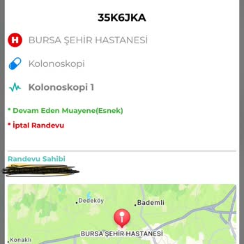 Kolonoskopi Randevusu İptali Ve Mağduriyet