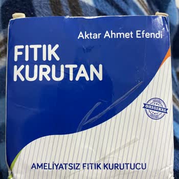 Ahmet Efendi Çarşısı Fıtık Kurutan Krem Şikayeti