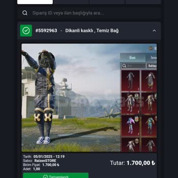 PUBG Hesap Satın Alımında Yaşanan Sorun Ve Hesap Bilgilerine Ulaşamama