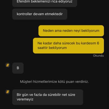 Yatırım Sonrası Ödeme Yapılmıyor, Destek Hattı İlgisiz