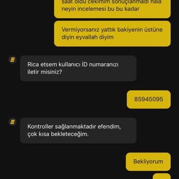 Yatırım Sonrası Ödeme Yapılmıyor, Destek Hattı İlgisiz