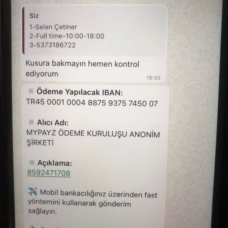 Sahte İş Teklifiyle Mağduriyet Yaşadım