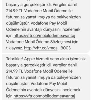 Apple Hizmetleri İçin Haksız Fatura Kesintisi