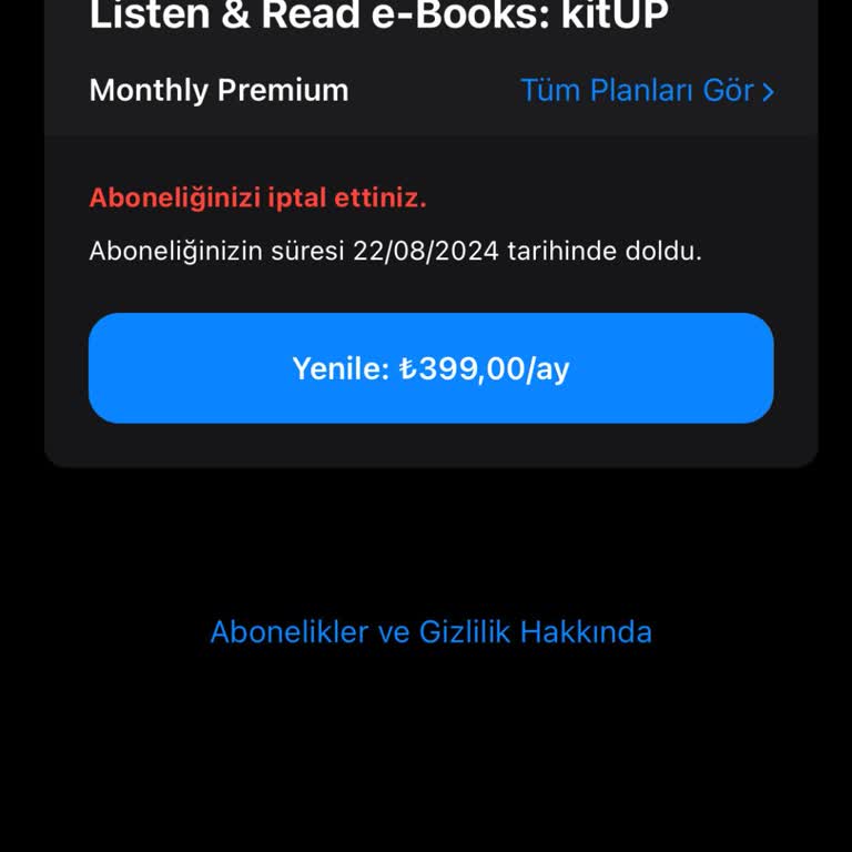 İptal Edilen Abonelikten Ücret Kesilmeye Devam Ediyor