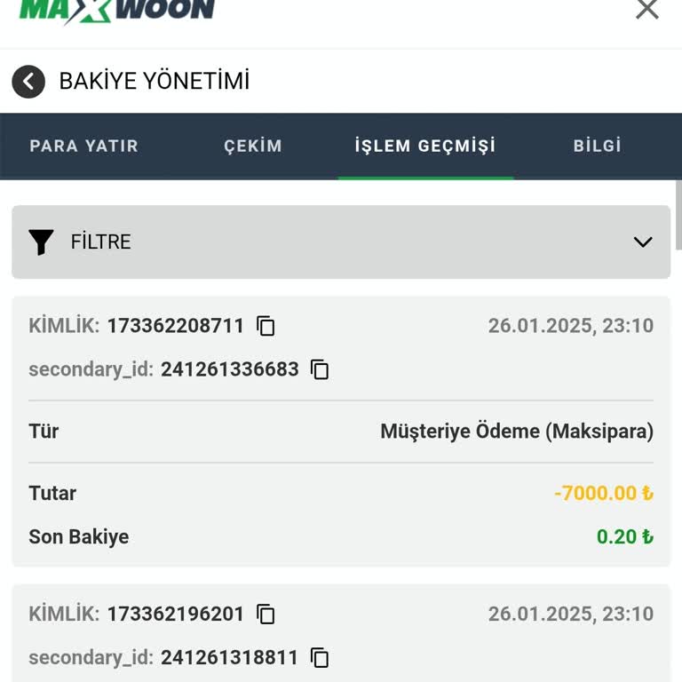 Yanlış İşlem Ve Para Kaybı