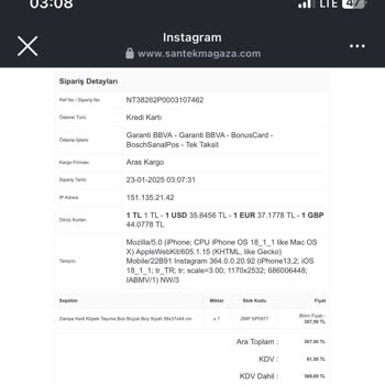 Kırık Gelen Kedi Taşıma Çantası Ve İletişimsizlik