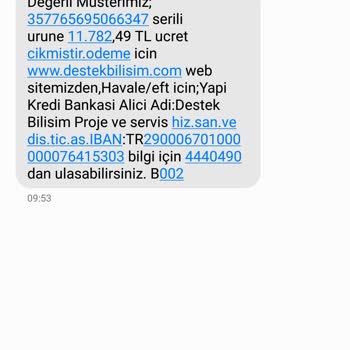 Samsung Güncellemesi Sonrası Şebeke Sorunu Ve Yüksek Onarım Ücreti