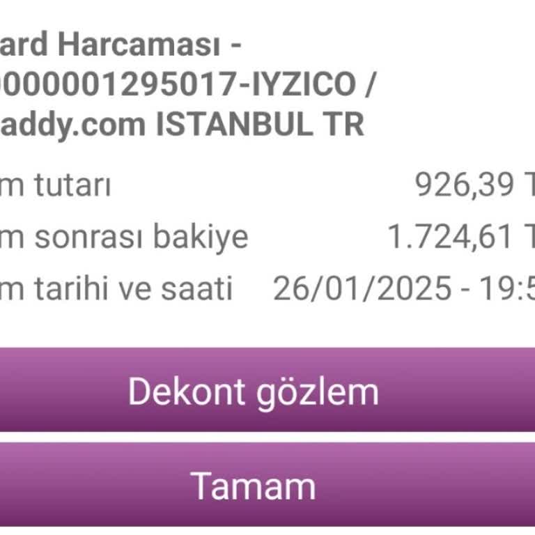 Haberim Olmadan Kartımdan Para Çekildi!