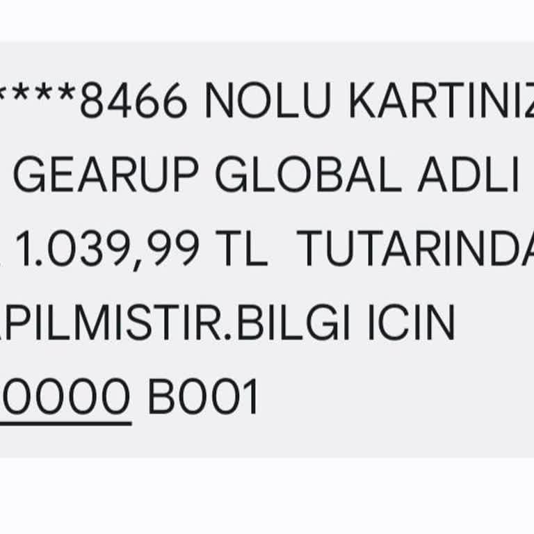 Papara Kartımdan İzinsiz Para Çekimi Yapılmış