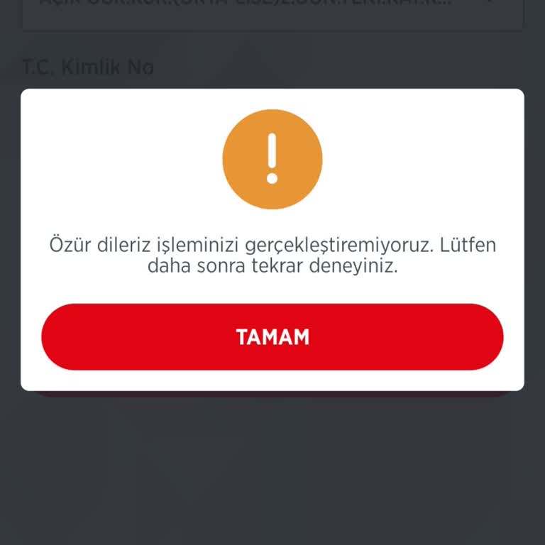 Ziraat Mobil Üzerinden Kayıt Yenileme Ücreti Sorunu