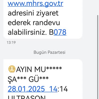 Yanlış Telefon Numarasına Gelen Hastane Bilgileri