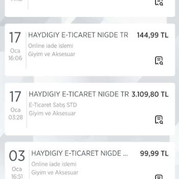 Haydigiy'den Sipariş Sorunları Ve İade Çilesi