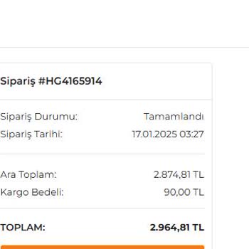 Haydigiy'den Sipariş Sorunları Ve İade Çilesi
