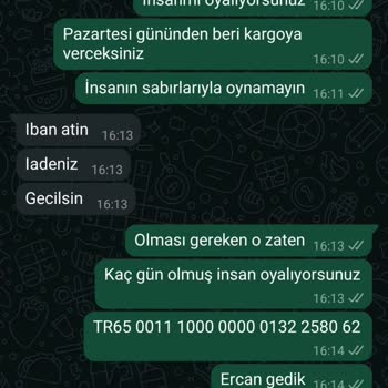 Geciken Teslimat Ve İade Sorunu